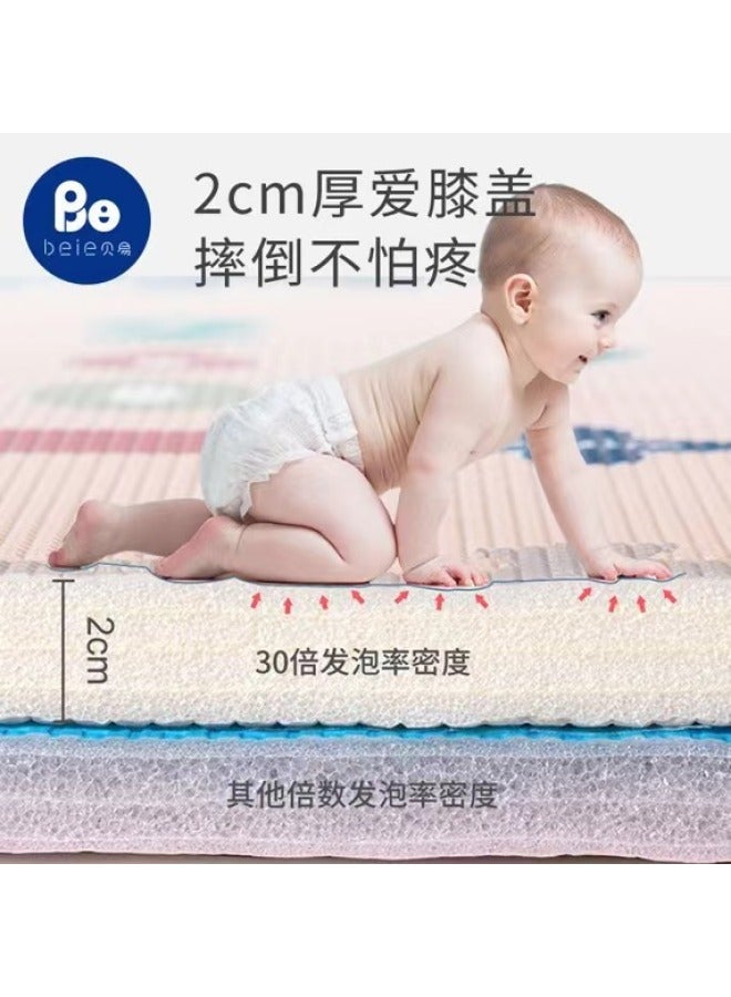 Beiyi Baby Crawling Mat Stitching Children Crawling Mat Thickened 2cm Living Room Xpe Foam Mat - Image 3