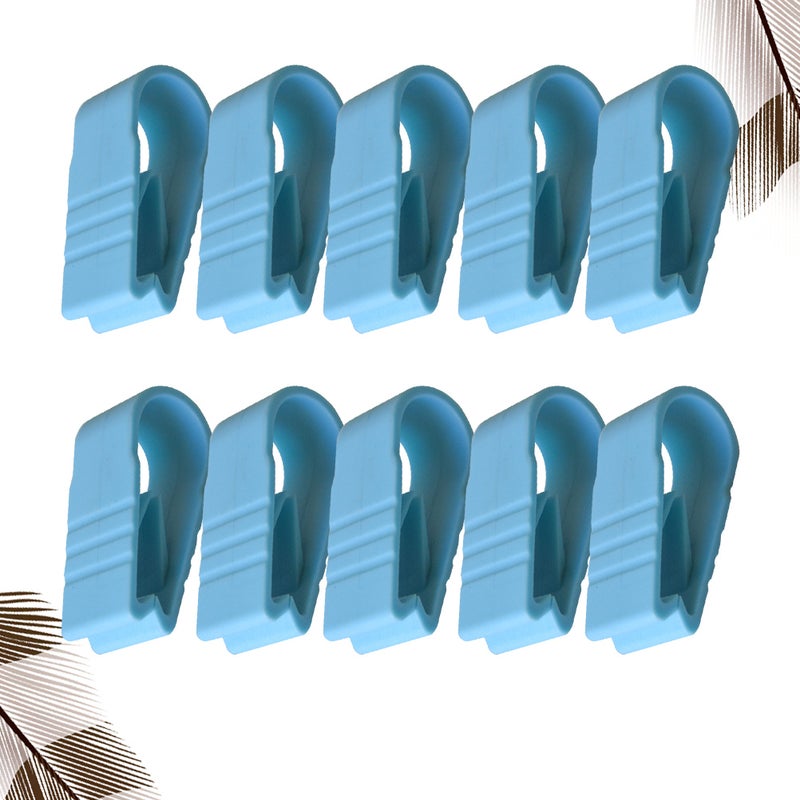 10Pcs Quilt Cover Fixed Clips Anti- Bed Sheet Fixed Buckle Traceless Fixator - Image 5