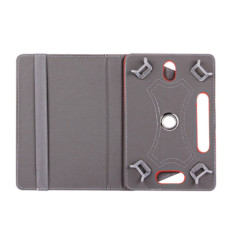 إيروريكس حافظة جلدية لأجهزة لوحية مقاس 10 بوصات، ذات ملمس رائع، قابلة للدوران 360 درجة، مع حامل، لأجهزة Asus Zenpad 10 Z300C، وHuawei Mediapad M2 10.0-A01W، وCube Iwork10 (أحمر) - Image 4