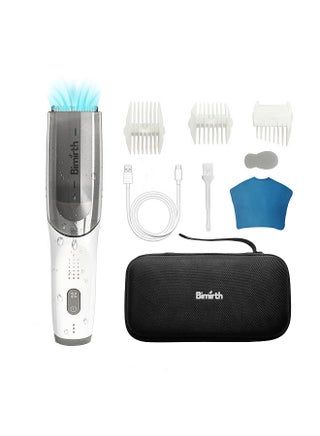 Bimirth Cordless Vacuum Haircut Kit Hair Clipper Waterproof Built-in Rechargeable Battery with Storage Bag Cleaning Brush Sponge Haircut Cape 3 Guide Combs for Boys Men Kids - pzsku/Z4C0389C4FBA0CC86B80DZ/45/_/1679902011/5a076cef-b9b5-44fa-ae22-a4f9906f069e