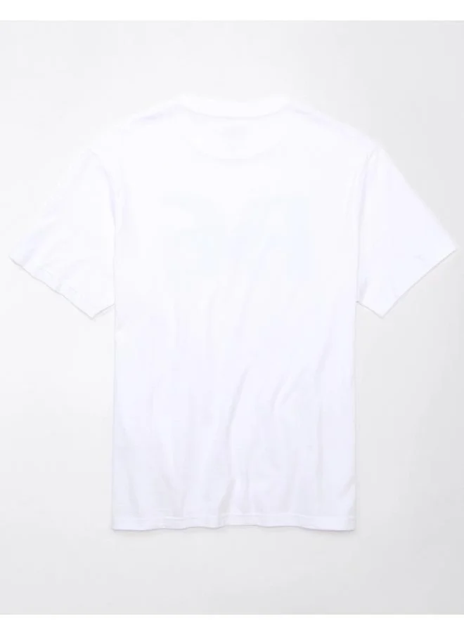 American Eagle Logo Graphic Crew Neck T-Shirt