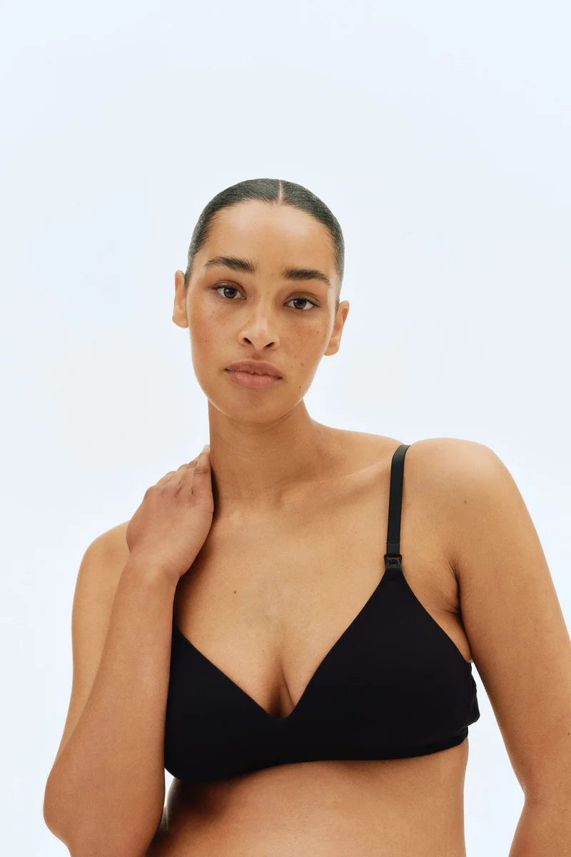 H&M  MAMA 2-pack padded cotton nursing bras for Women | Best Price UAE