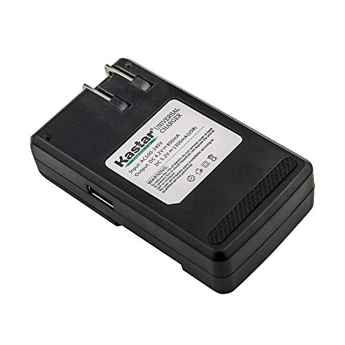 Kastar Intelligent Mini Travel Charger (with High Speed Portable USB Charge Function) for PDA Camera Li-ion Battery Digital Cameras Mp3 Mp4 Players Hand Held Gaming Devices PDAs, Z Cam E1 Camera - Image 2