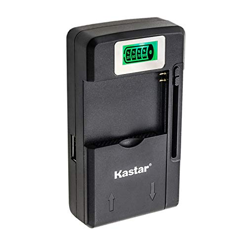 Kastar Intelligent Mini Travel Charger (with High Speed Portable USB Charge Function) for PDA Camera Li-ion Battery Digital Cameras Mp3 Mp4 Players Hand Held Gaming Devices PDAs, Z Cam E1 Camera - Image 1