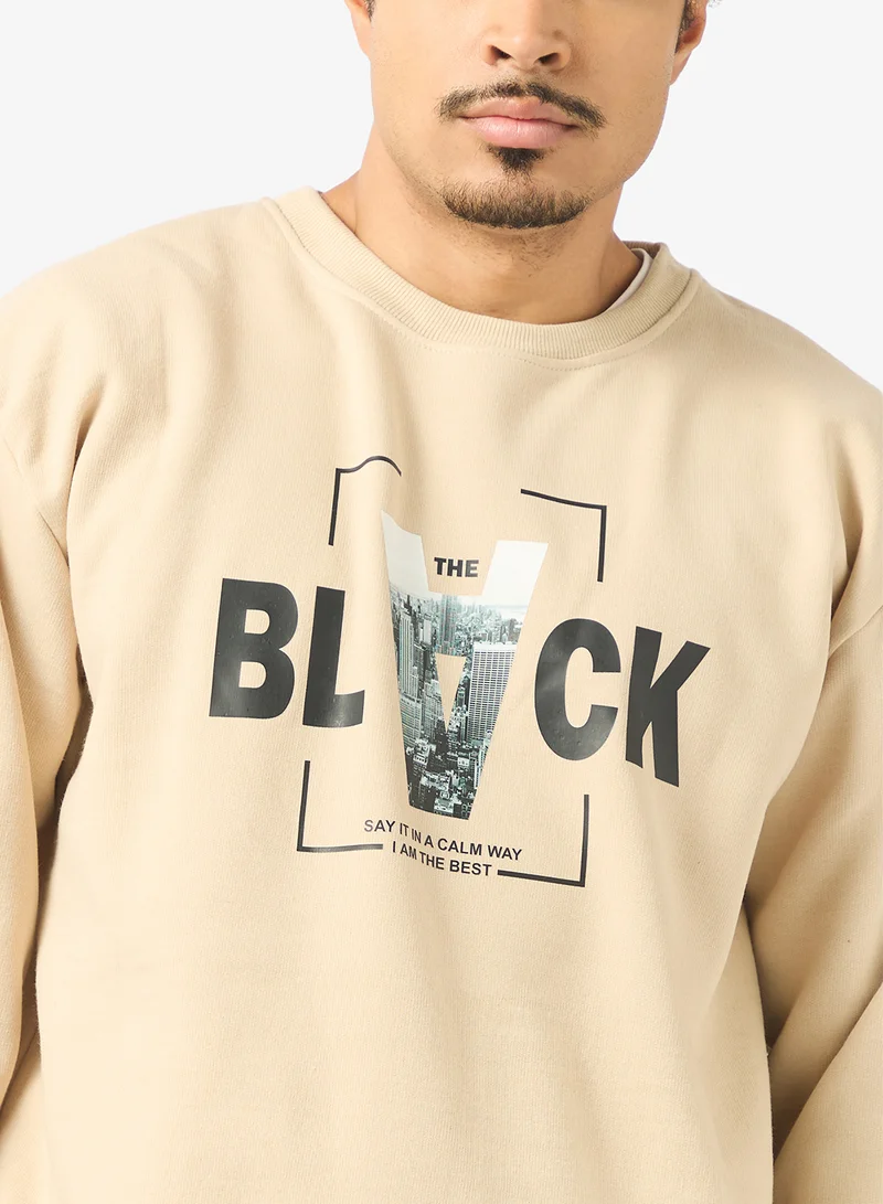 Seventy Five Graphic Print Sweatshirts