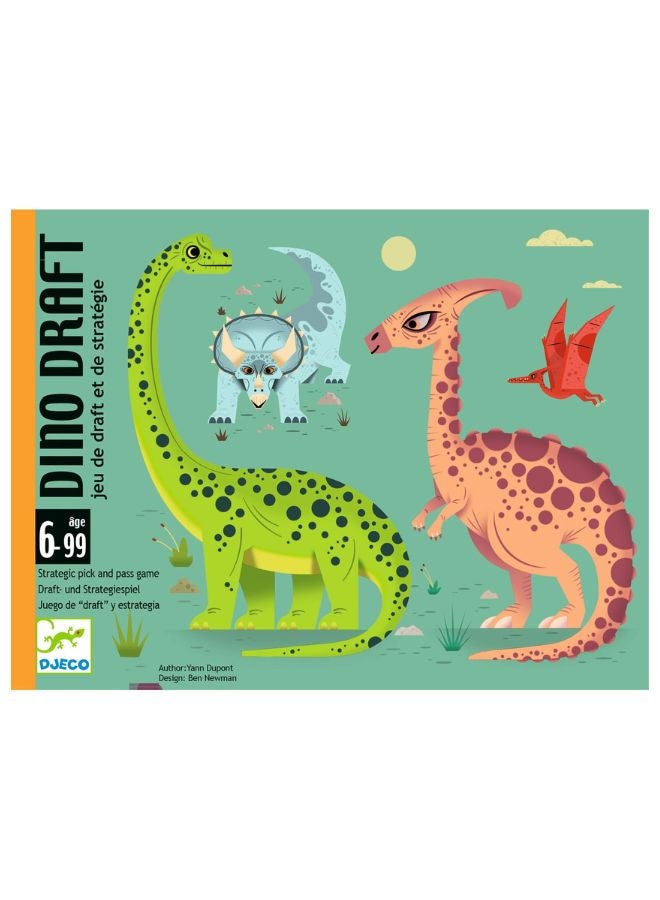 DJECO Card Game - Dino Draft - Image 1