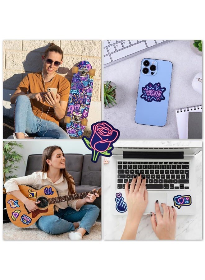 BBPOOL 100pcs Sea Animals Stickers for Kids Waterproof Vinyl Cute Ocean Stickers for Water Bottle Scrapbook Laptop Skateboard Computer Stickers for Teens Kids Girls - Image 4