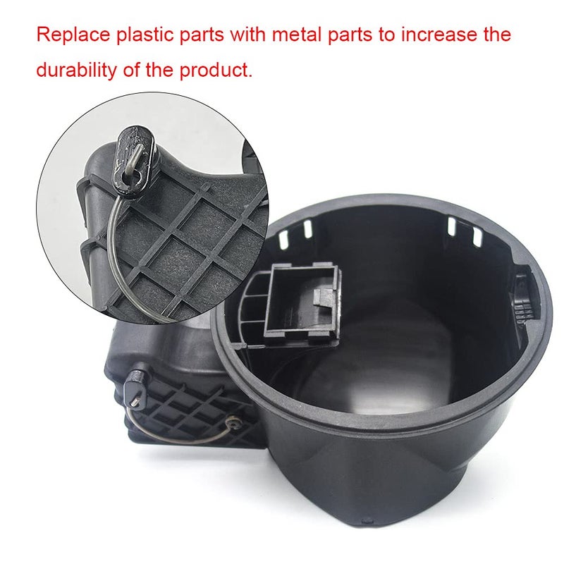 POWERWORKS Fuel Filler Door Housing Pocket Assembly - Fits for Ford F150 Models Year 2004-2008 2006-2008 Fits for Lincoln Mark LT Replaces 4L3Z-9927936-BA Gas Tank Pocket with Hinge - Image 4