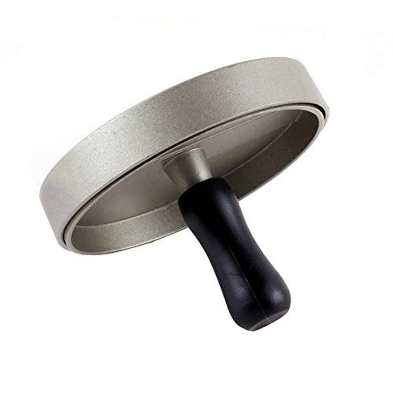 Burger Press - Professional Stainless Steel Hamburger Maker Tool for Perfectly Shaped Round Patties, Easy to Clean and Dishwasher Safe Kitchen Gadget for Home Cooking and Grilling Enthusiasts