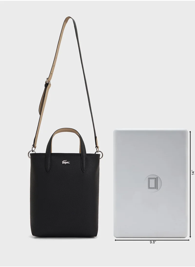 LACOSTE Essentials Top Handle Zip Over Tote