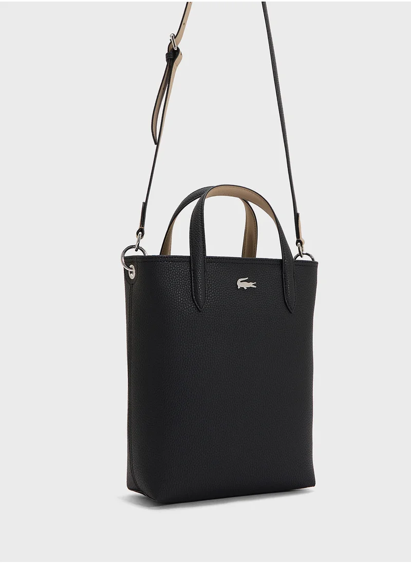 LACOSTE Essentials Top Handle Zip Over Tote