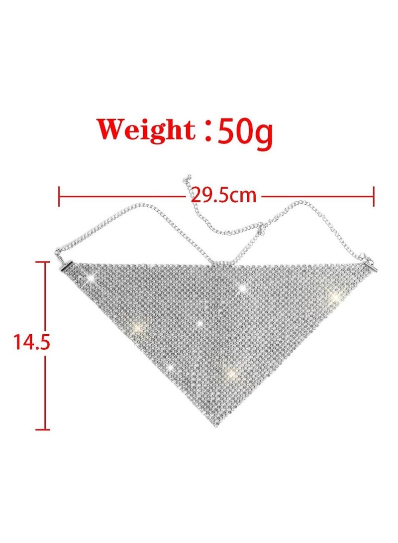 Excefore أقنعة الوجه الكريستالية المتلألئة المصنوعة من أحجار الراين الأنيقة والمخصصة للنوادي الليلية للنساء، مثالية للمهرجانات والحفلات التنكرية - Image 2