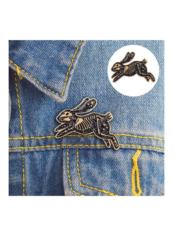 NIBEMINENT Cute Rabbit Brooch Lapel Pin - Image 2