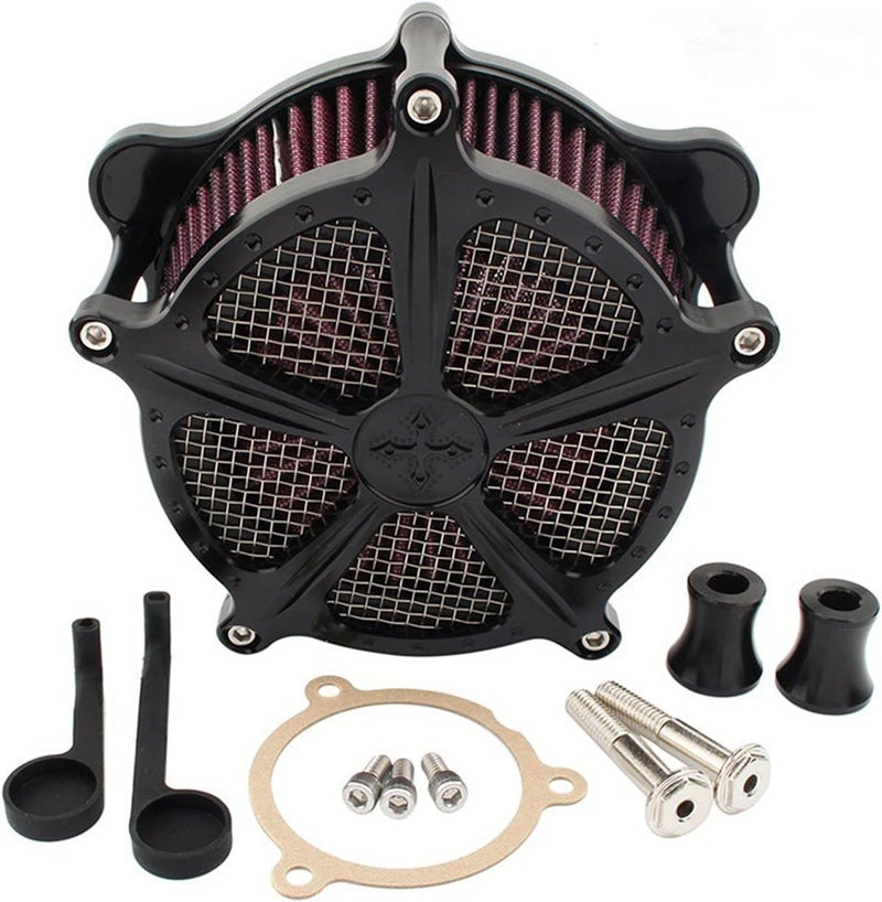 QASULER Motorcycle Air Filter for Harley Models 2017-2020 - Image 1