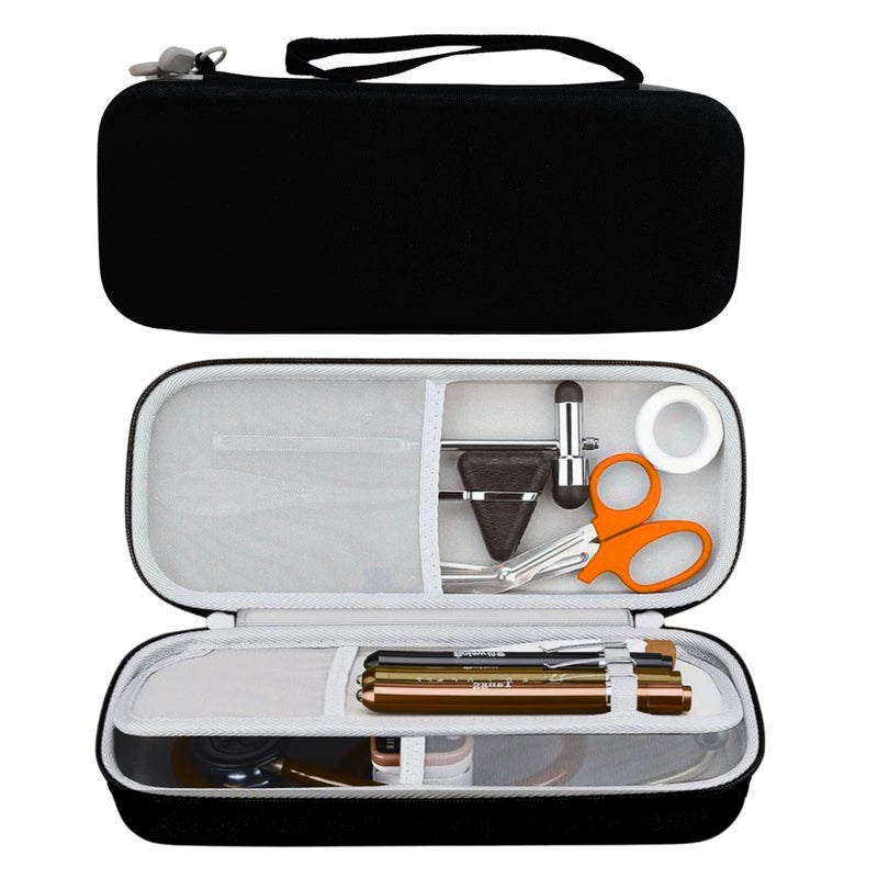 OFIXO Travel Carrying Classic Durable and Protective Stethoscope Case - Ideal for Doctors, Nurses and Medical Professionals & Cardiology, Master Cardiology, Electronic Models - Image 4