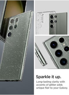 Spigen غطاء حماية من الكريستال السائل لهاتف سامسونج جالاكسي S23 الترا - كوارتز كريستال  - Image 4