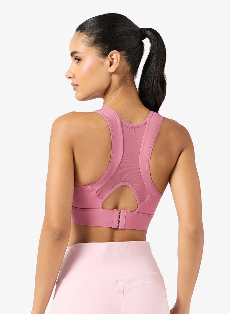 FRWD Mesh Detail Sports Bra with Back Clasp - Image 2