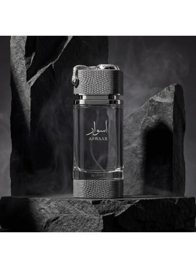 ريفس عطر "أسوار" (Aswaar) من ريفس (RiiFFS) بتركيز "إكستريت دو بارفان" (Extrait De Parfum) - سعة 100 مل | عطر فاخر يدوم طويلاً للجنسين | بخاخ عطر فائق الجودة - Image 2