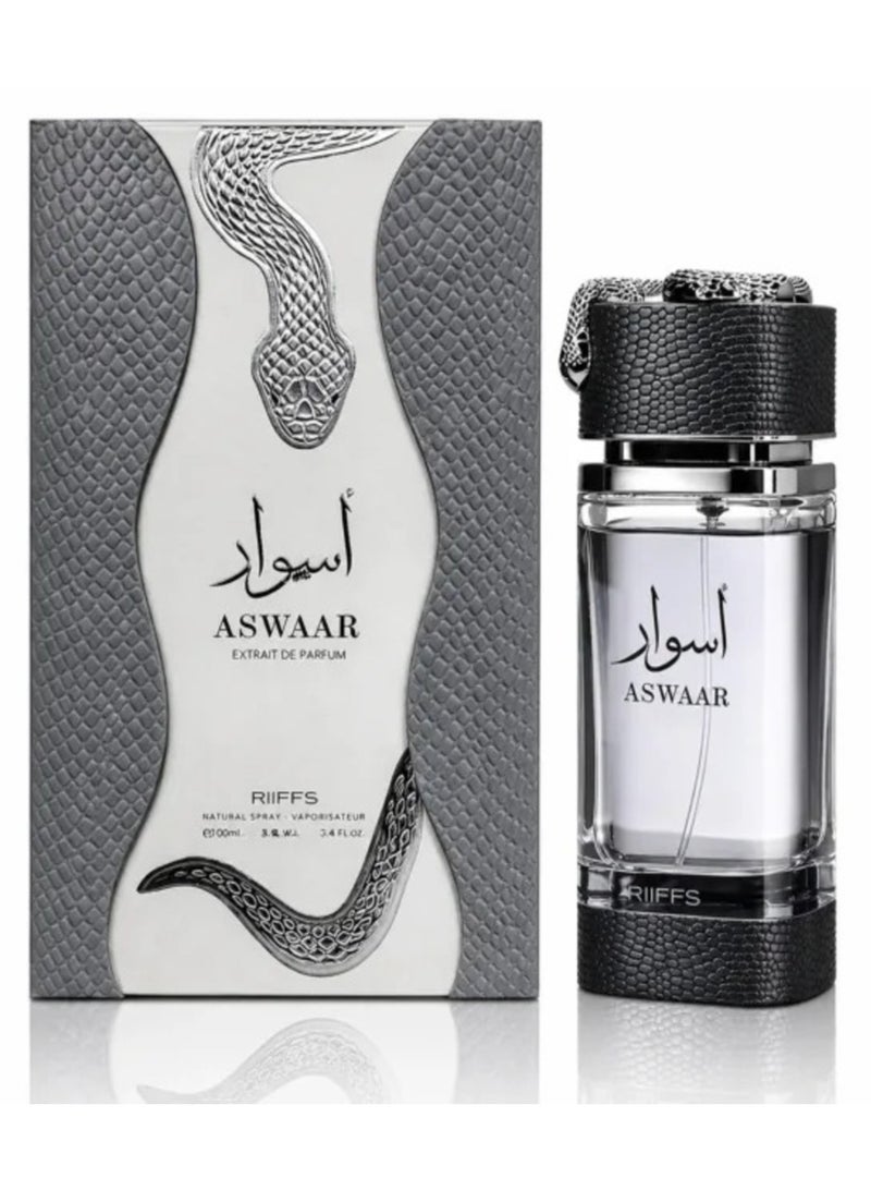 ريفس عطر "أسوار" (Aswaar) من ريفس (RiiFFS) بتركيز "إكستريت دو بارفان" (Extrait De Parfum) - سعة 100 مل | عطر فاخر يدوم طويلاً للجنسين | بخاخ عطر فائق الجودة - Image 1