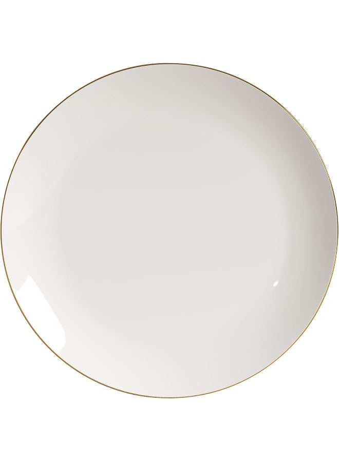 Safdie Premium Ceramic Dinnerware Sets Plates and Bowls Sets Dish Set Dishes Set for 4 Platos De Cocina Dishwasher Safe White - Image 3