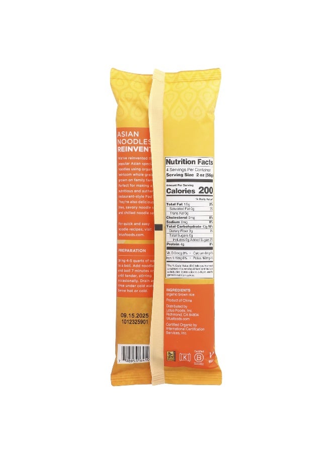 Lotus Foods Lotus Foods, Brown Pad Thai Rice Noodles, 8 oz (227 g)  - Image 2