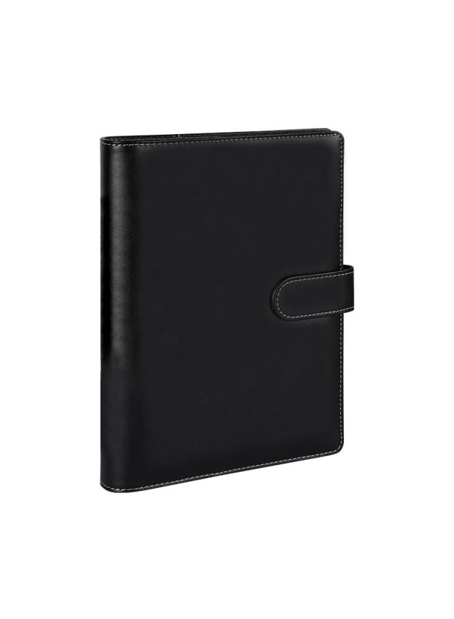 HONGYANG A5 Loose-leaf Folder Zipper Bag Macaron Notebook Leather Pu Loose-leaf Book Cash Budget Journal Book - Image 1