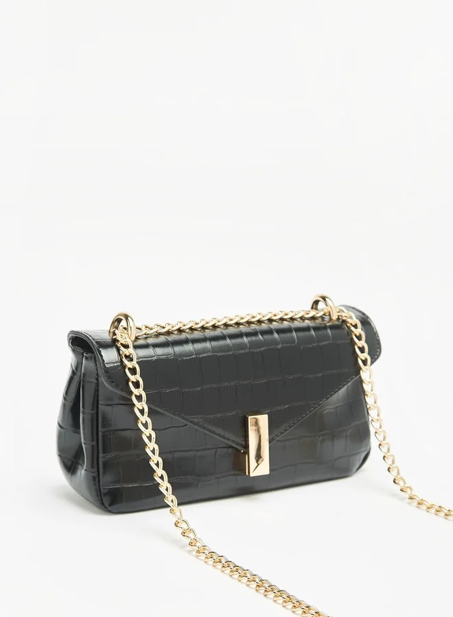 فلورا بيلا حقيبة نسائية كروس بودي بسلسلة معدنية