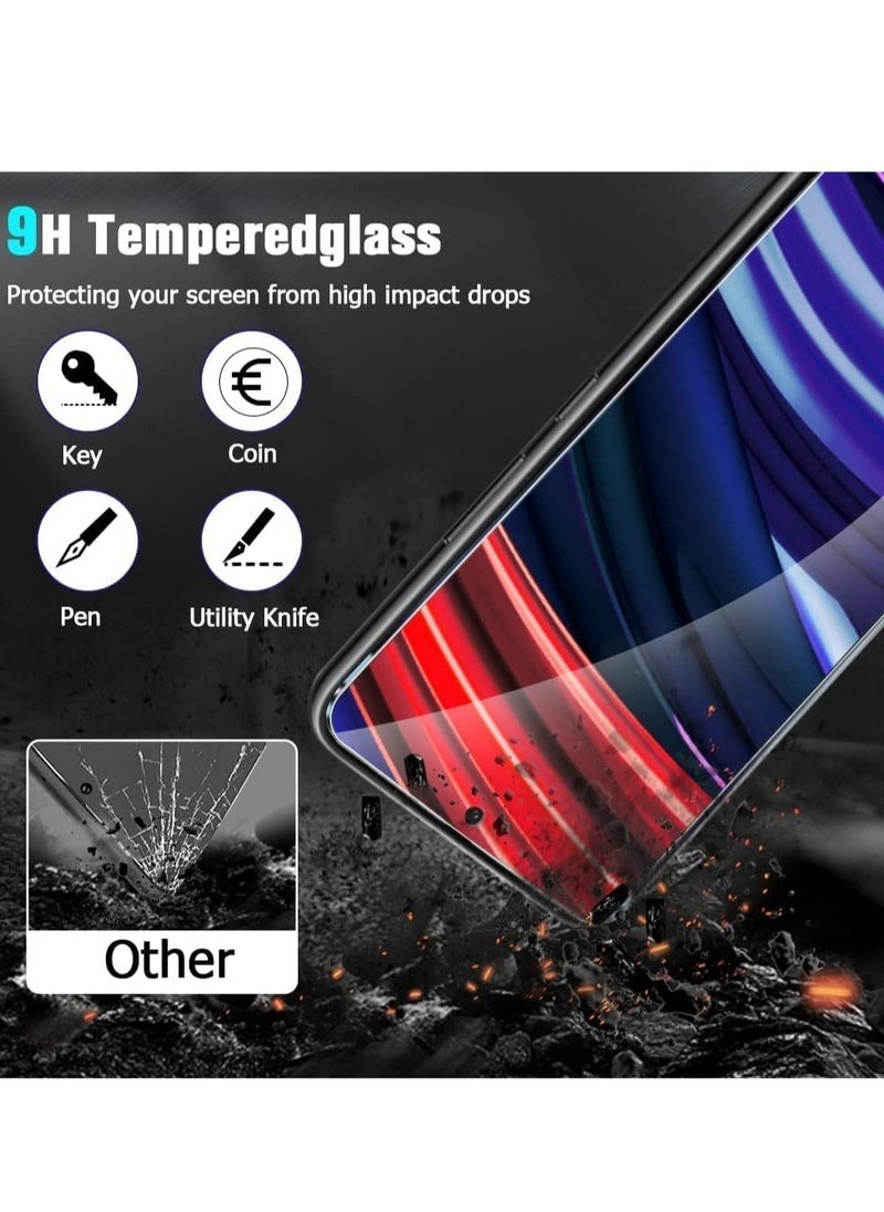 Raxoom [5-in-1]For Samsung Galaxy S23 plus Case,2 Packs Camera Lens Protector + 2 Packs HD Tempered Glass Screen Protector,All-Round Protection, Shockproof, Anti-Scratches Kit (S23+) - Image 2