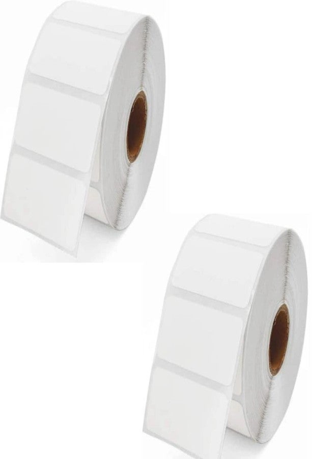 True-Ally ملصقات True-Ally الحرارية المباشرة 50x30 (قطر النواة 0.5 بوصة) ملصقات باركود MRP - 500 ملصق/لفة مصممة للطابعات الحرارية الصغيرة (قطر 60 مم) (لفتان لكل عبوة (1000 ملصق)) - Image 1