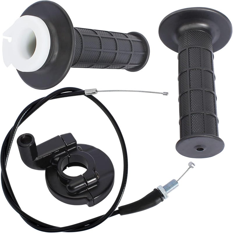 LIYYDS Throttle Cable Twist Handle Grip Set for Suzuki - Image 1