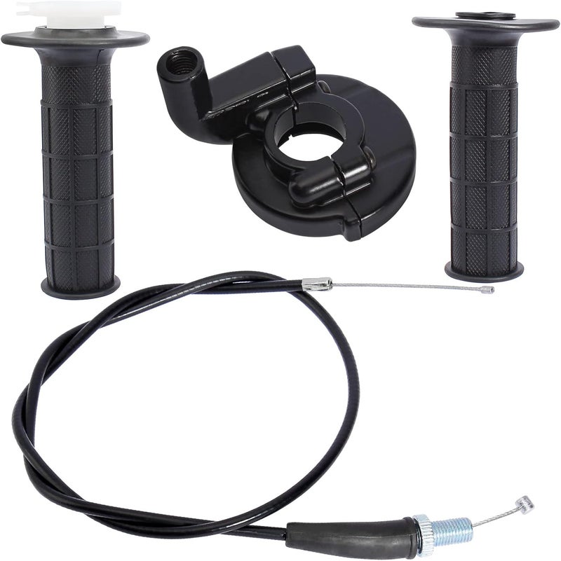 LIYYDS Throttle Cable Twist Handle Grip Set for Suzuki - Image 2