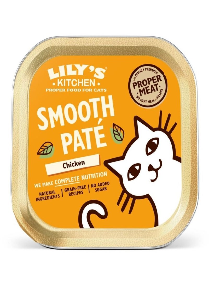 Lily's Kitchen Smooth Pate Chicken Wet Food for Cats 85g 