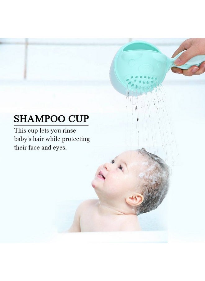 ViaGasaFamido Baby Rinse Cup Detachable Baby Shampoo Rinser Baby Bath Rinser Wash Hair Cup With 2 Different Pour Spouts For Protect Kids Face And Eyes  - Image 2
