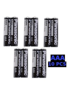 Panasonic 10 Pcs Extra Heavy Duty AAA Battery  - Image 1