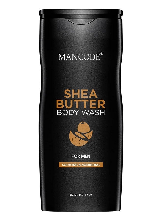 MAN CODE Mancode Sheabutter Body Wash For Men 450Ml | For Body, Face With Shea Butter And Natural Oils Extract | Oil Control | Odor Protection | 450 Ml Shower Gel For Men (Pack Of 1)  - Image 1