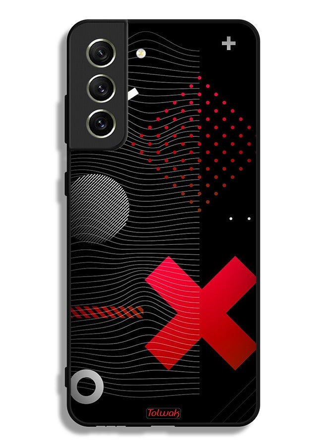 Tolwak Samsung Galaxy S21 FE 5G Protective Case Cover Cross Sign - Image 3