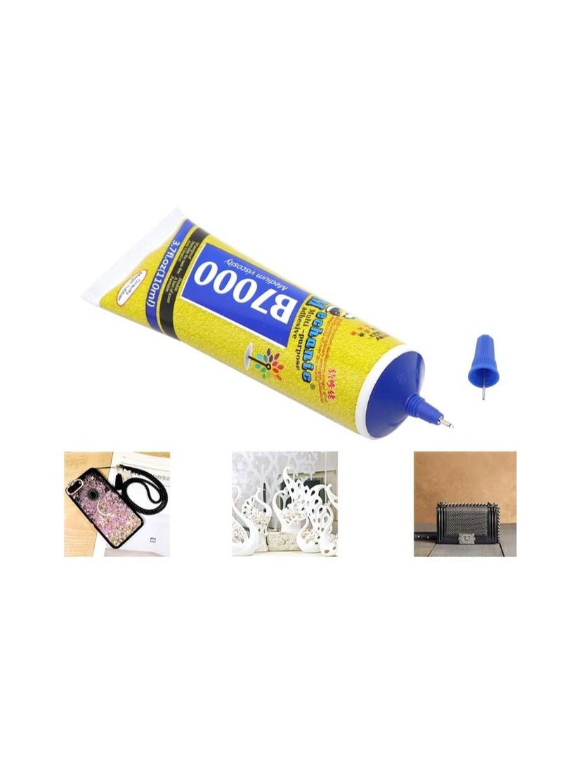 MECHANIC Mechanic Glue Adhesive B7000 Multi Purpose Liquid Adhesive Phone Touch Screen Frame Glass Repair Clear Super Glue  - Image 1