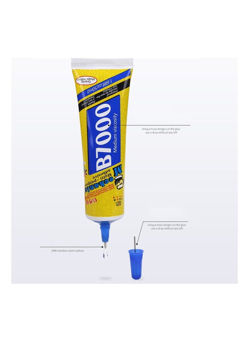 MECHANIC Mechanic Glue Adhesive B7000 Multi Purpose Liquid Adhesive Phone Touch Screen Frame Glass Repair Clear Super Glue  - Image 5