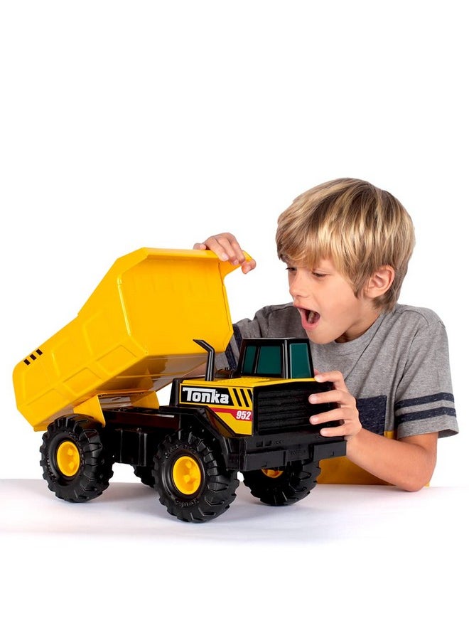 Steel Classics Mighty Dump Truck, Toy Truck, Real Steel Construction, Ages 3 And Up, Frustration Free Packaging (Ffp) , Yellow - pzsku/Z4C054401DCC71AB4395AZ/45/_/1724128577/376cf200-fa73-40bf-ab3e-37fd721977a6