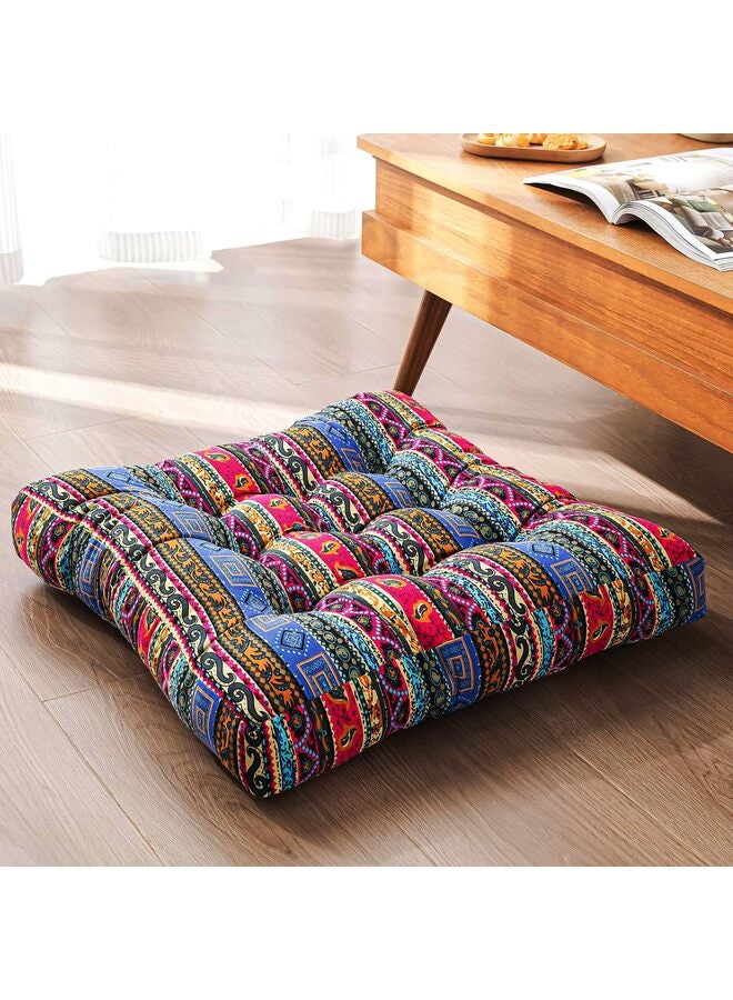 Bohemian Soft Chair Pad Garden Patio Home Kitchen Office Seat Cushion Diameter 22" - Image 5