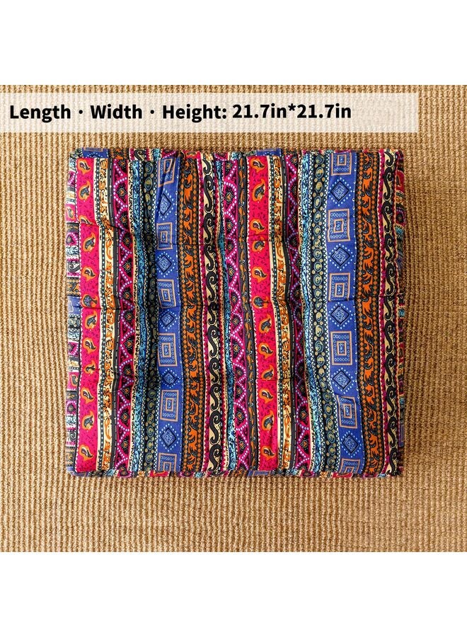 Bohemian Soft Chair Pad Garden Patio Home Kitchen Office Seat Cushion Diameter 22" - Image 2