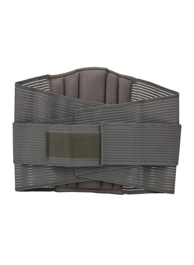 SpiffySky Lower Back Pain Brace/Sacral Lumbar Support Waist belt for Back Pain Relief -Grey (Medium (32-36 Inch)) - Image 1