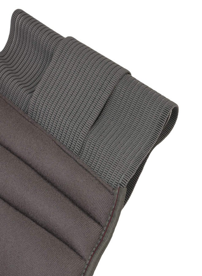 SpiffySky Lower Back Pain Brace/Sacral Lumbar Support Waist belt for Back Pain Relief -Grey (Medium (32-36 Inch)) - Image 3