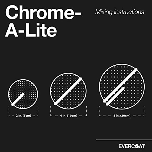 Evercoat Chrome-A-Lite Body Filler for Aluminum, Fiberglass, Galvanized Steel, and More - 0.8 US Gallon, 3L - Image 5