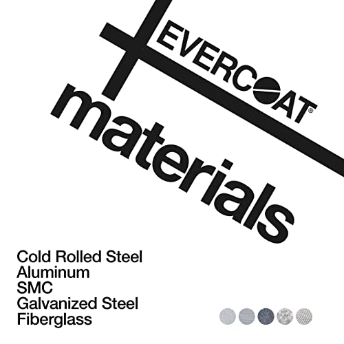 Evercoat Chrome-A-Lite Body Filler for Aluminum, Fiberglass, Galvanized Steel, and More - 0.8 US Gallon, 3L - Image 4