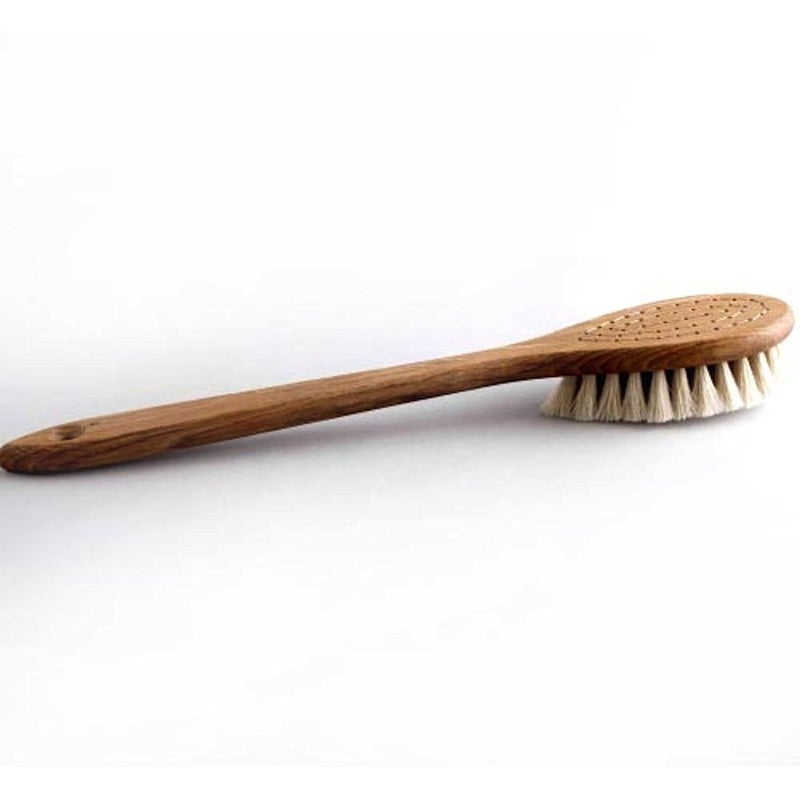IRIS Horsehair Oak Bath Brush - Gentle Cleansing - Bath & Body - Image 4