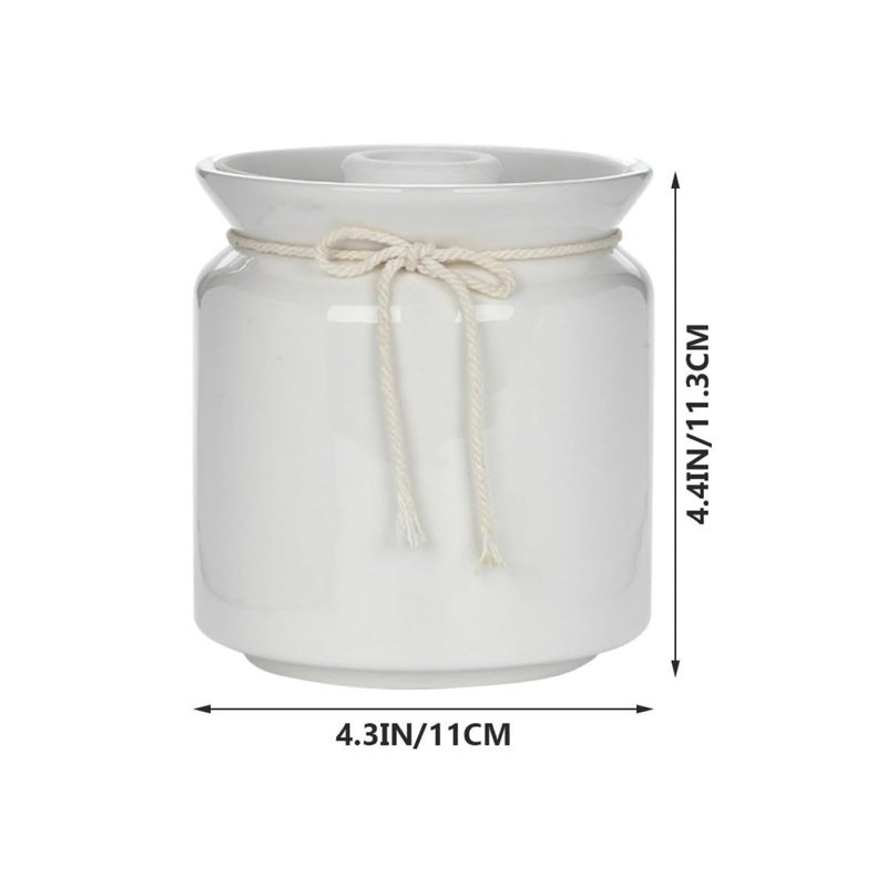 Ceramic Pickle Storage Jar With Airtight Sealing Lid For Food Preservation 500ml - Image 3