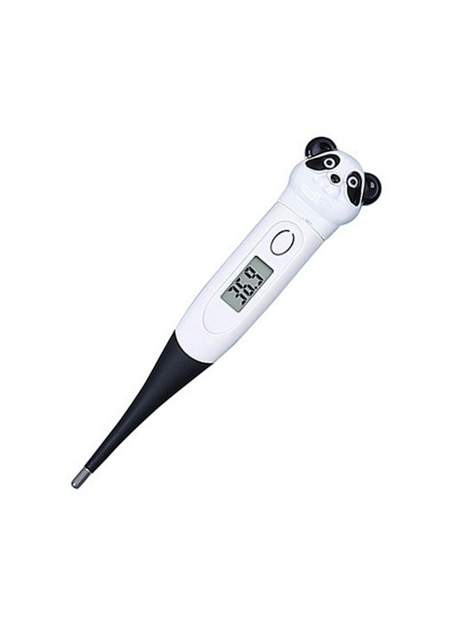 Generic Cute Panda Digital Thermometer - 1-Second Reading Soft Flexible Tip for Babies & Kids, Waterproof Fever Checker with Celsius/Fahrenheit 