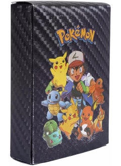 Pokemon Pokemon 55 Black Cards Collection in Spanish withV, VMAX, DX, GX and EX Cards High Power Cards 