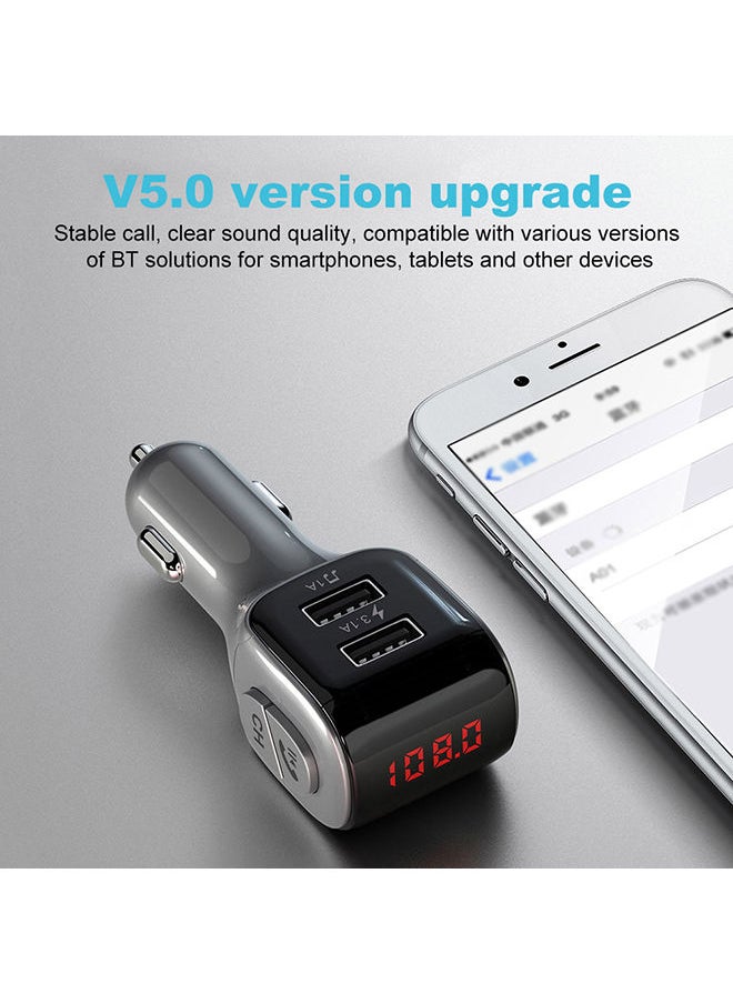 Wireless FM Transmitter USB Charger A01 Bluetooth5.0 Version Car Kit